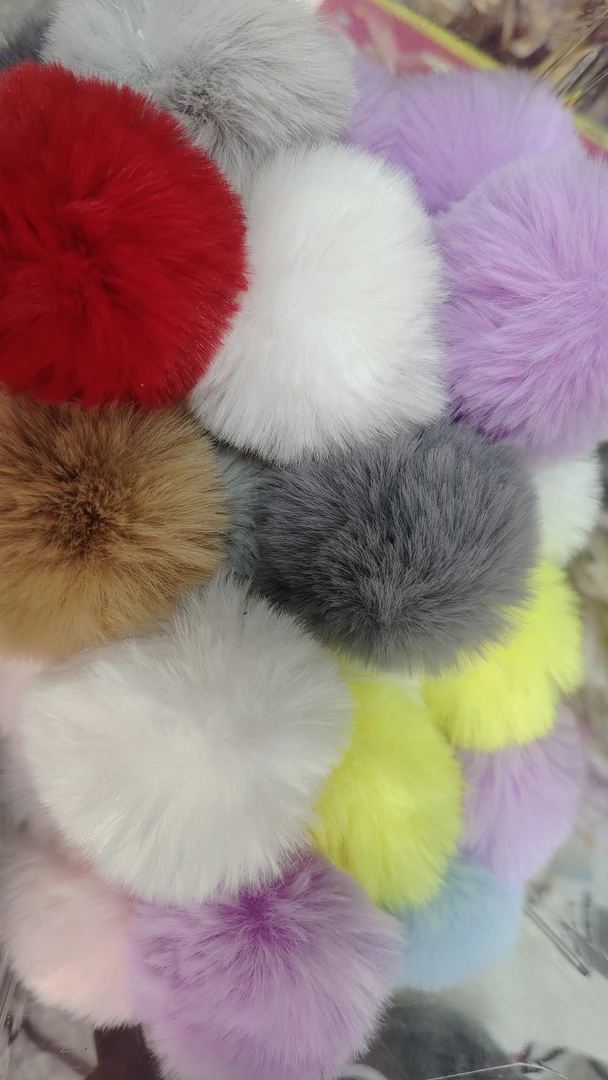 【CX潮玩】钥匙扣毛球挂绳（不可随单，不可单买，不包邮）