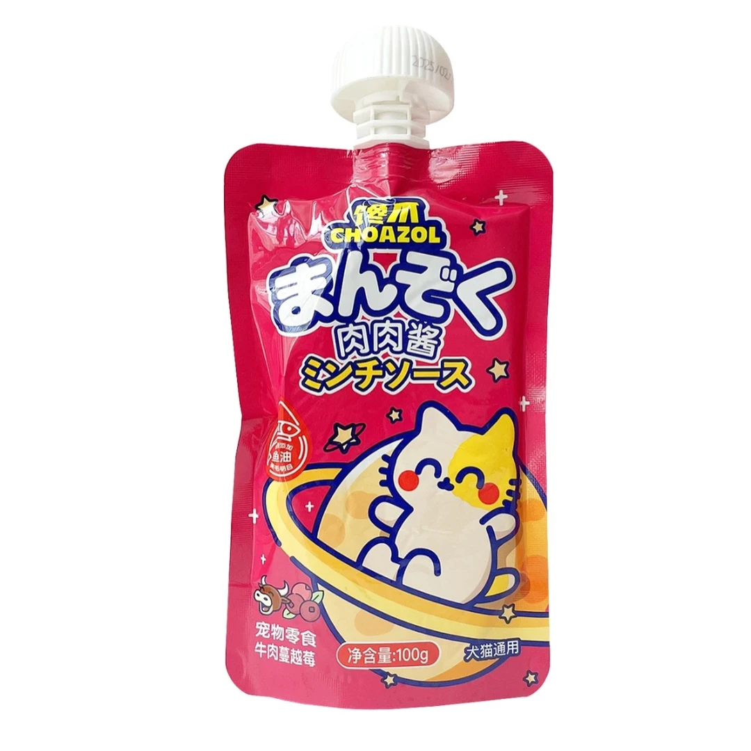 猫犬通用肉肉酱包100g 口味随机