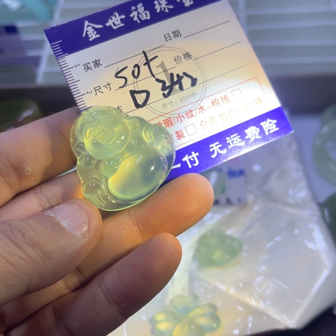 未镶嵌蛇纹石玉手镯（圆镯）