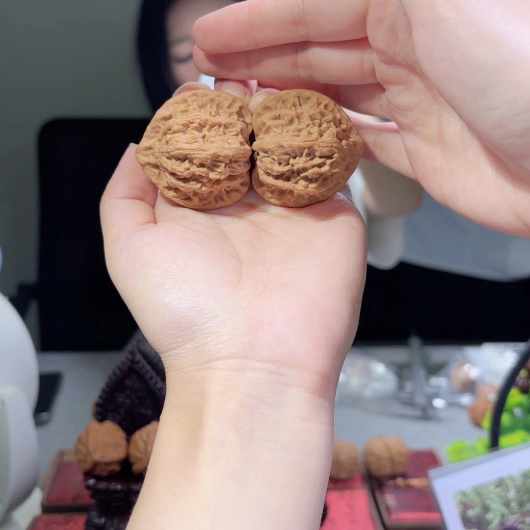 桃核吊坠43火焰马蹄原生态