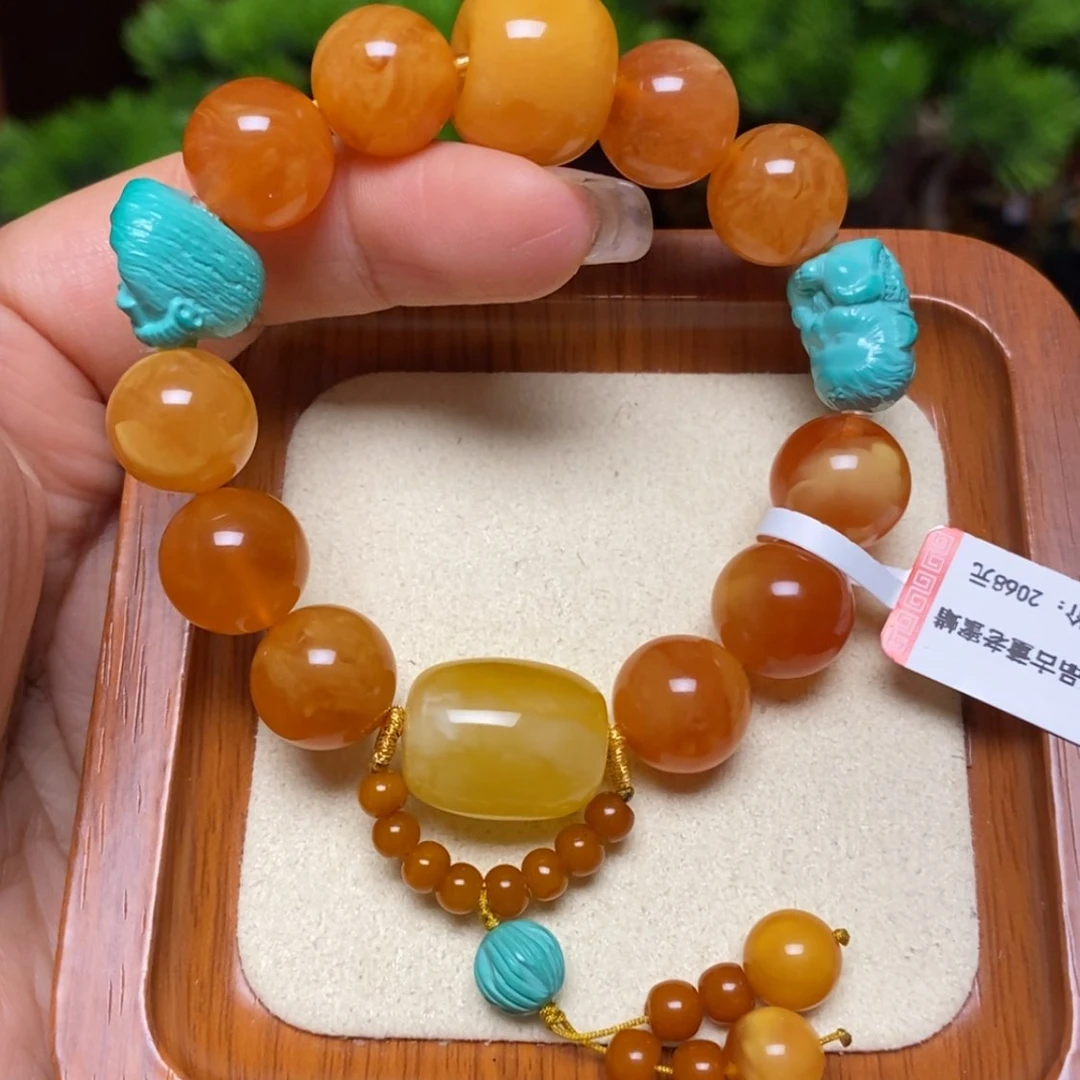 【闪购商品】手链蜜蜡未镶嵌手串