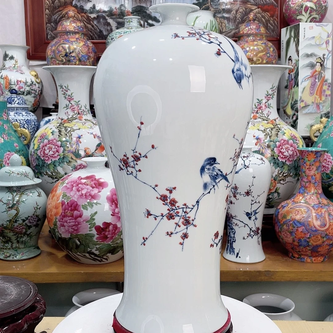 一***光摆件陶景德镇的陶瓷