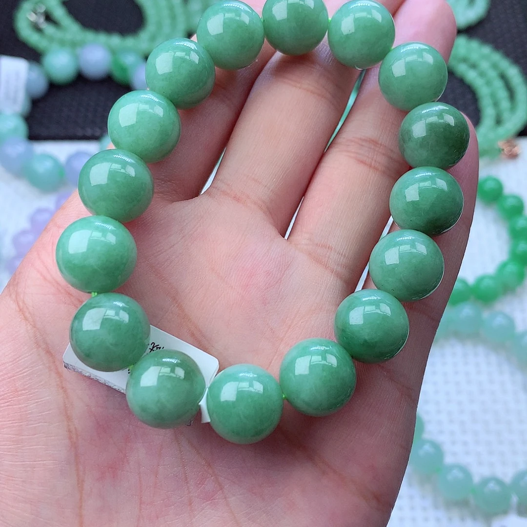 翡翠未镶嵌毛衣链