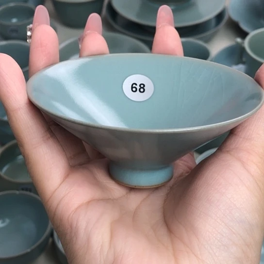 其他仿古釉斗笠杯68