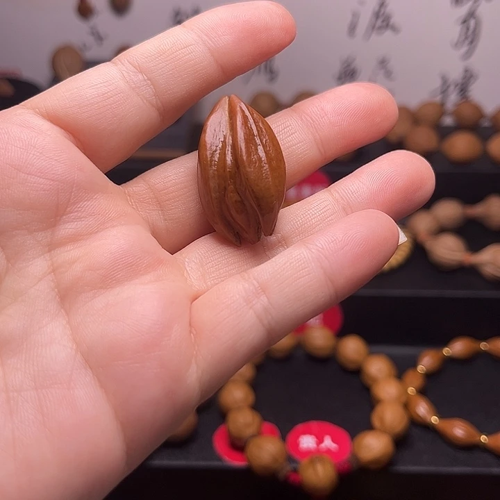 暖***阳手串橄榄核单籽福利