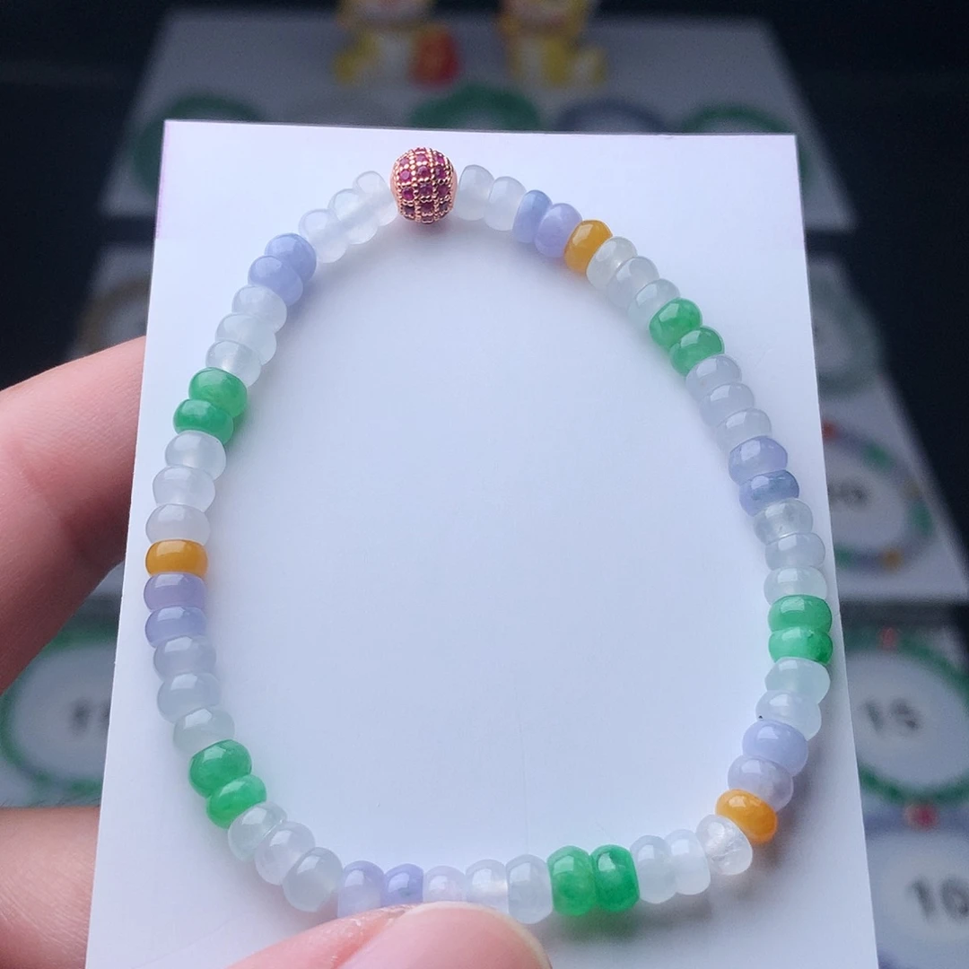 翡翠未镶嵌手链翡翠