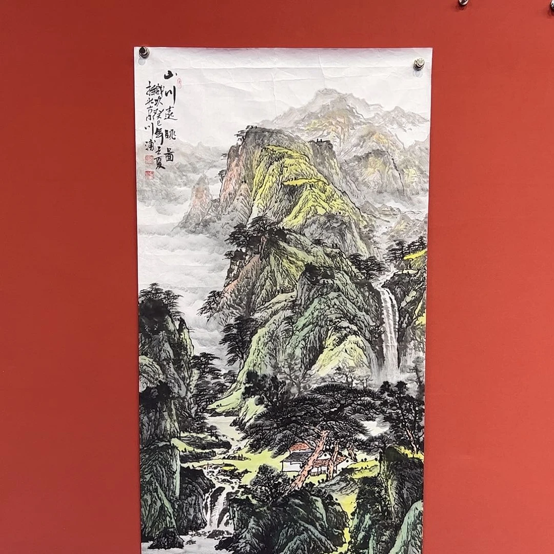 国画李川浦画家作品
