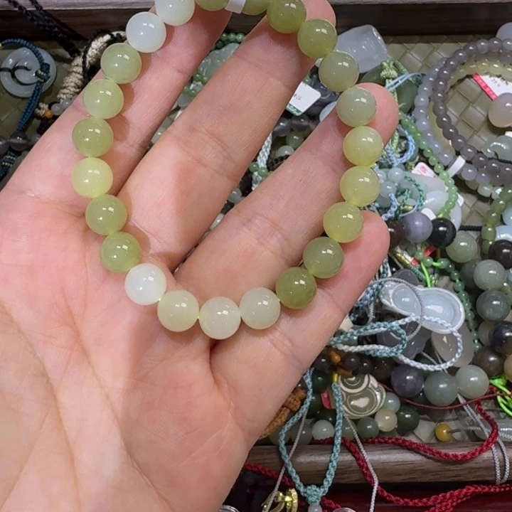 和田玉未镶嵌手串宝润莱30