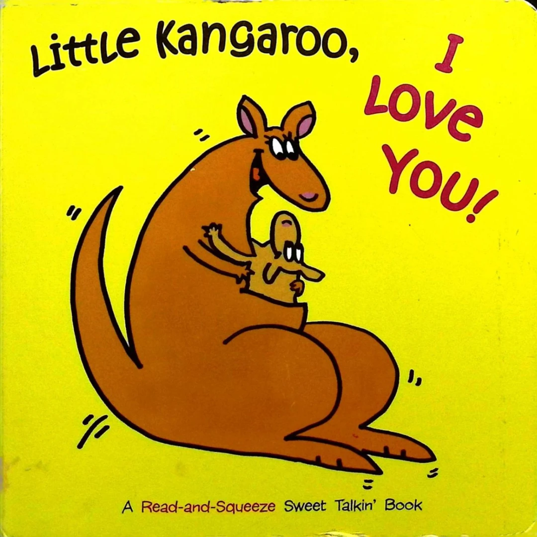 英语原版书小袋鼠我爱你亲子共读绘本LittleKangaroo