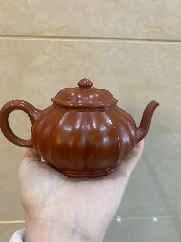 朱泥精囊紫砂壶制作