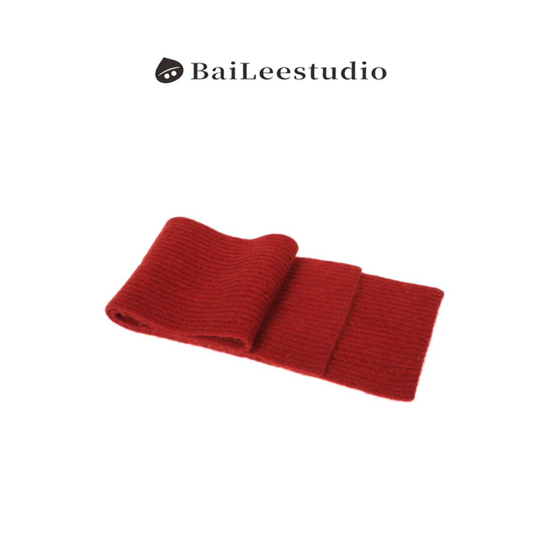 【柏栗良品】好物分享~简约坑条百搭保暖围脖围巾252229