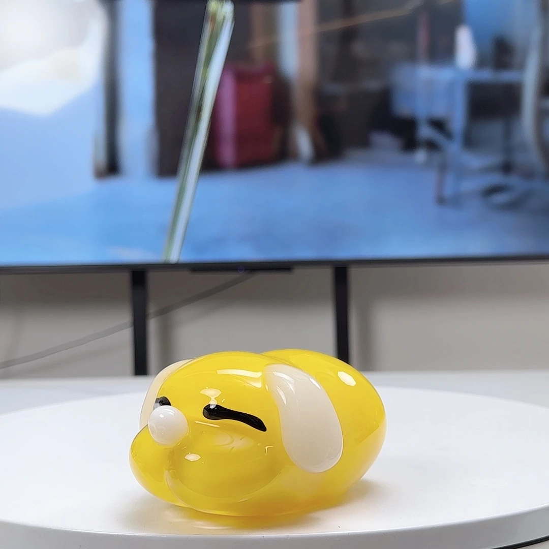 琉璃琉璃鸡油黄枕头小猪