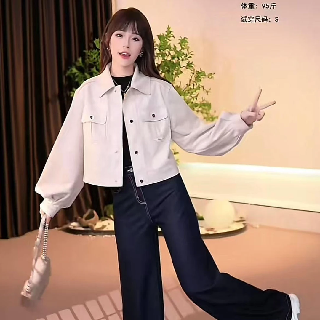 【XIAOAI】高定2025早秋新款时尚显设计感气质短外套女BN25041