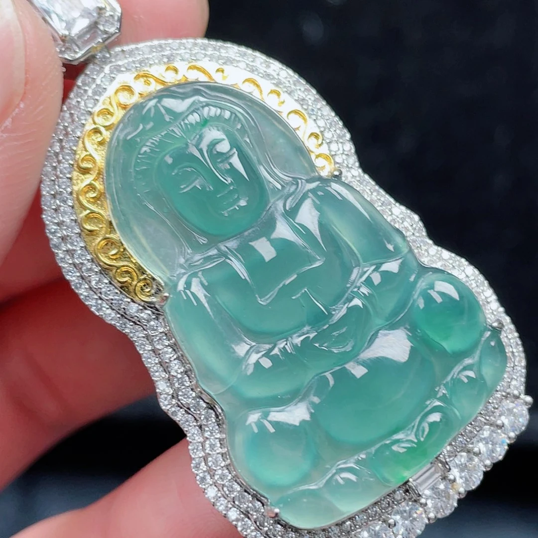 翡翠颈饰未镶嵌2，