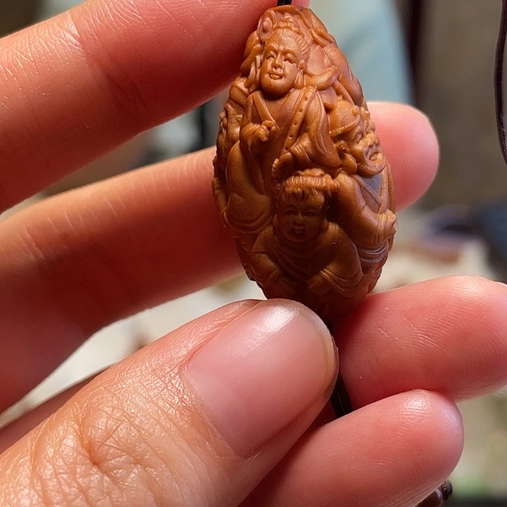 橄榄核吊坠橄榄核