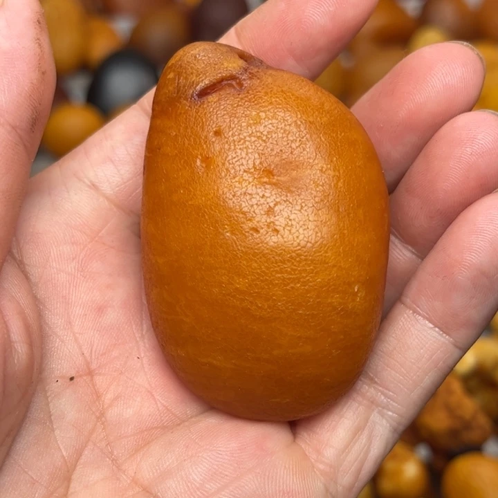 琥珀未镶嵌裸石天然蜜蜡手串