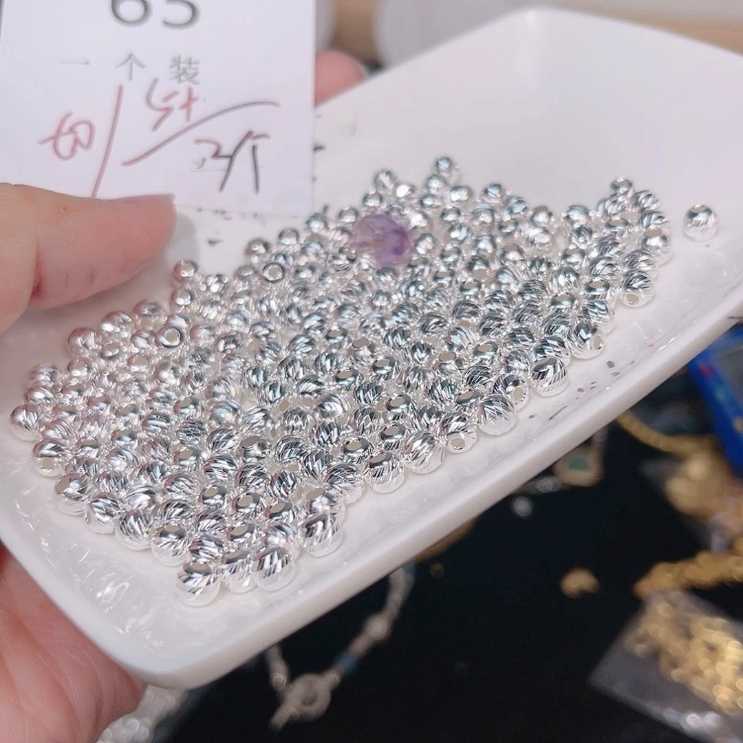 紫晶珠宝半成品银S925镶嵌65