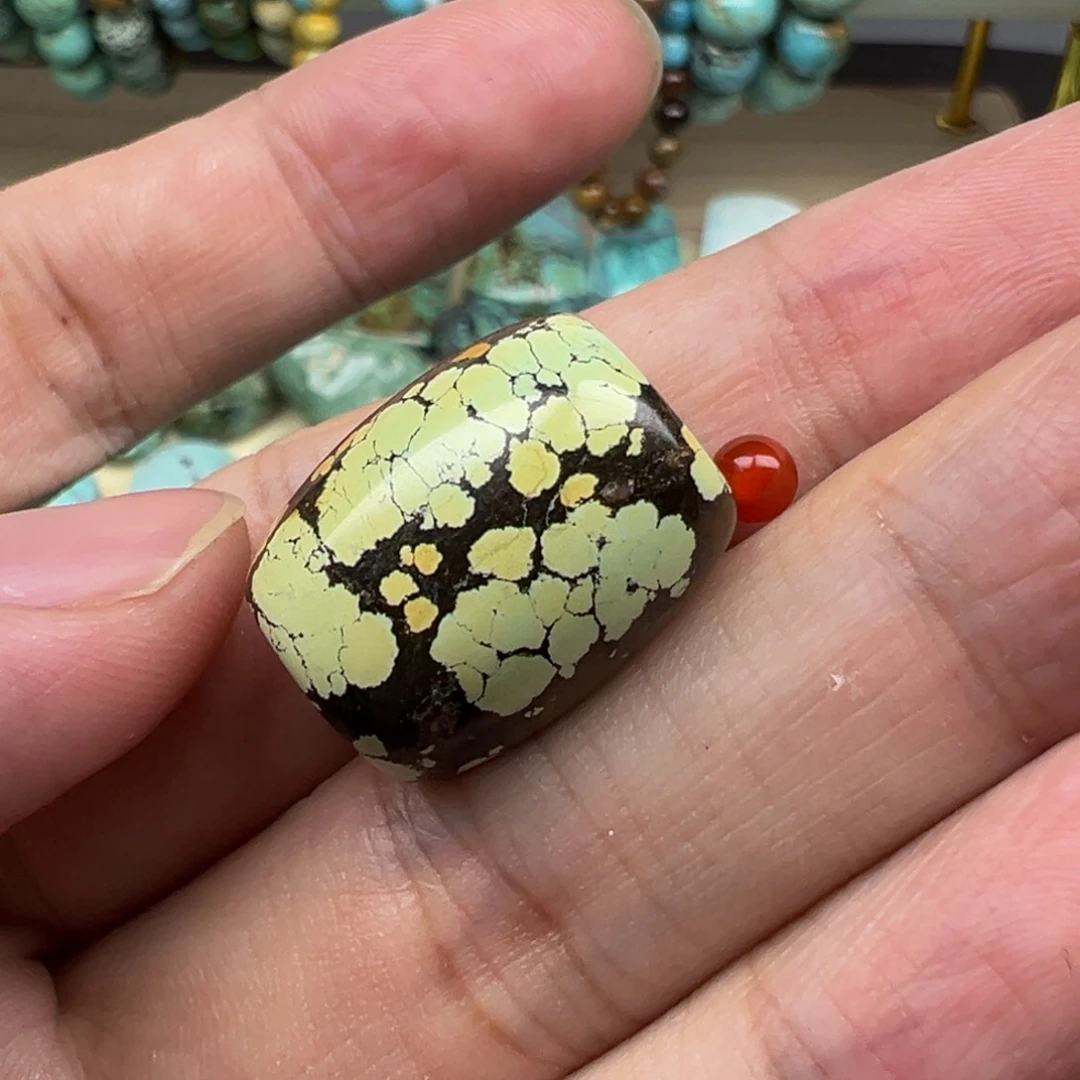 南红玛瑙配饰未镶嵌卡15.5