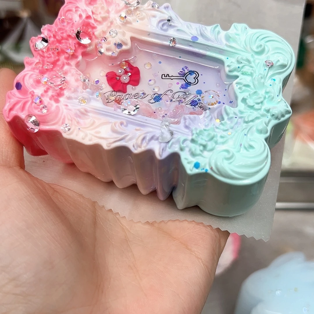 硅胶浮光浮雕相框270g