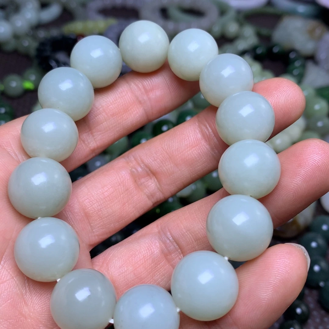 未镶嵌手串和田玉