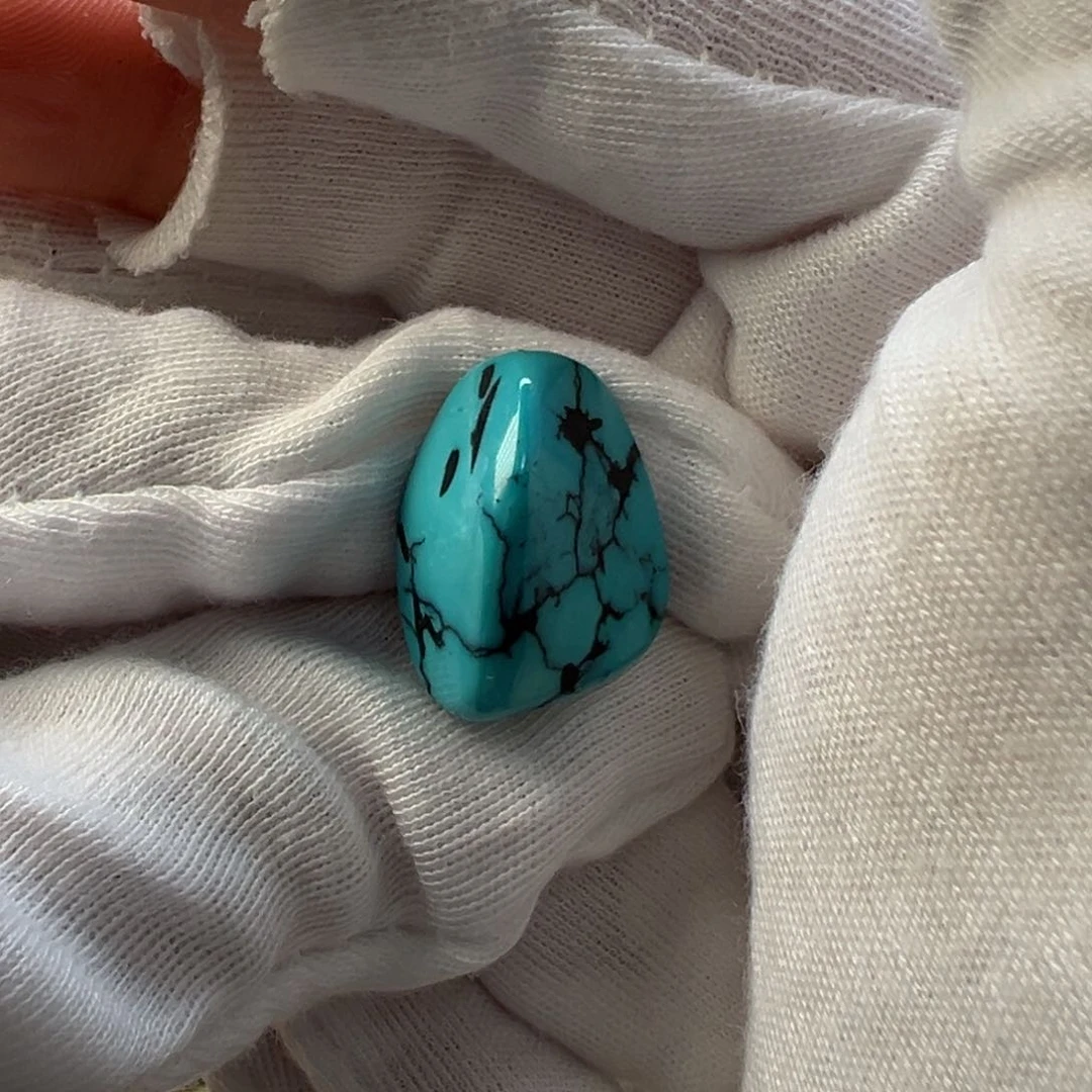 绿松石未镶嵌配饰7.5mm