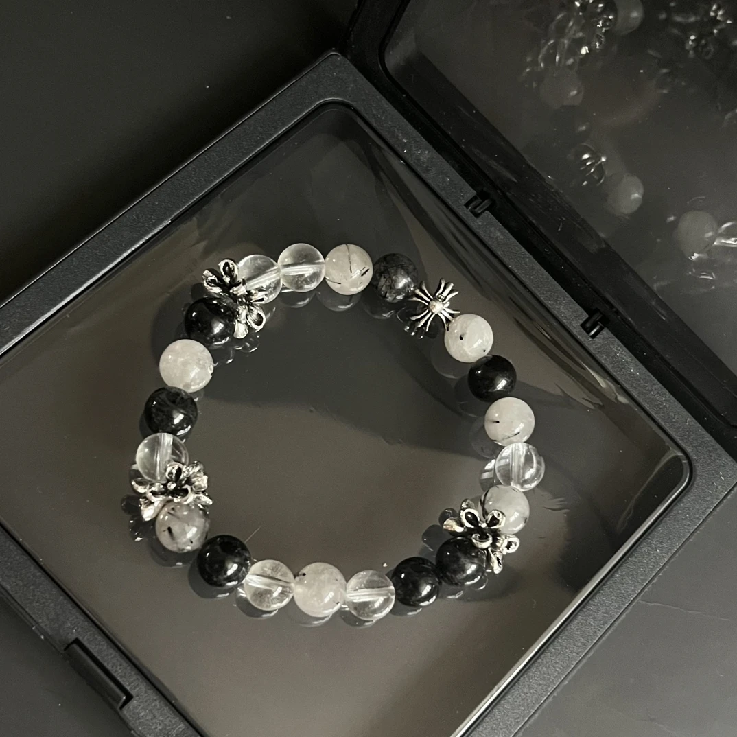 小众复古/宫廷拼色欧美风百搭欧若智性风女黑色