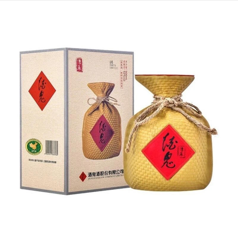 酒鬼酒鬼酒52度传承500ml*1瓶礼盒装馥郁香型白酒高档礼盒装52度