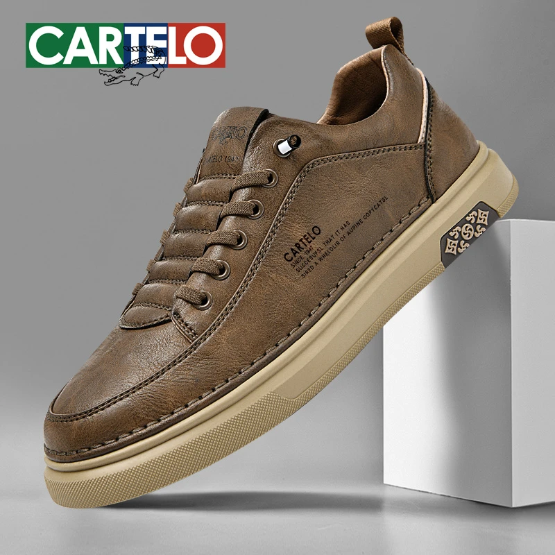 卡帝乐鳄鱼2025年夏男士休闲鞋软底透气百搭潮流板鞋时尚轻便防滑