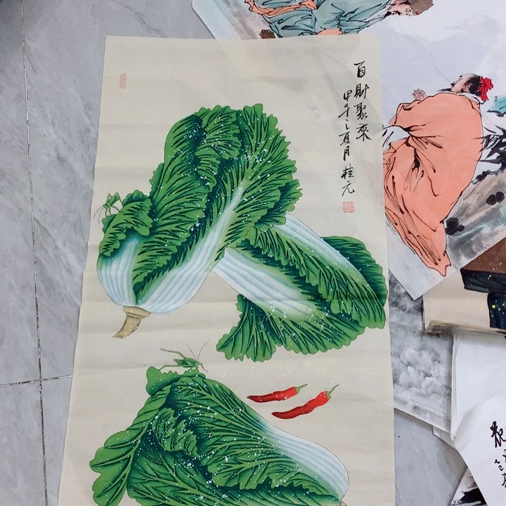 真***巴国画艺术作品欣赏