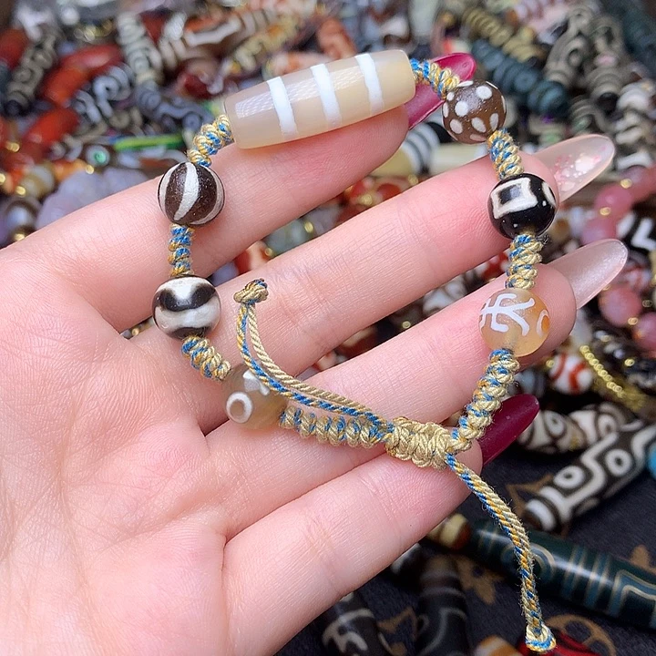 玛瑙/玉髓未镶嵌发一条