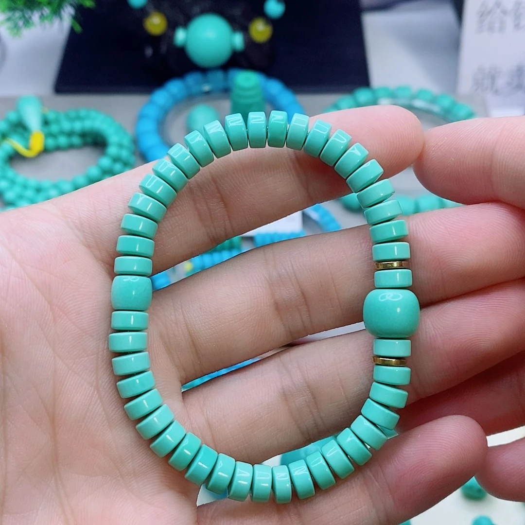 高瓷精品绿色直切