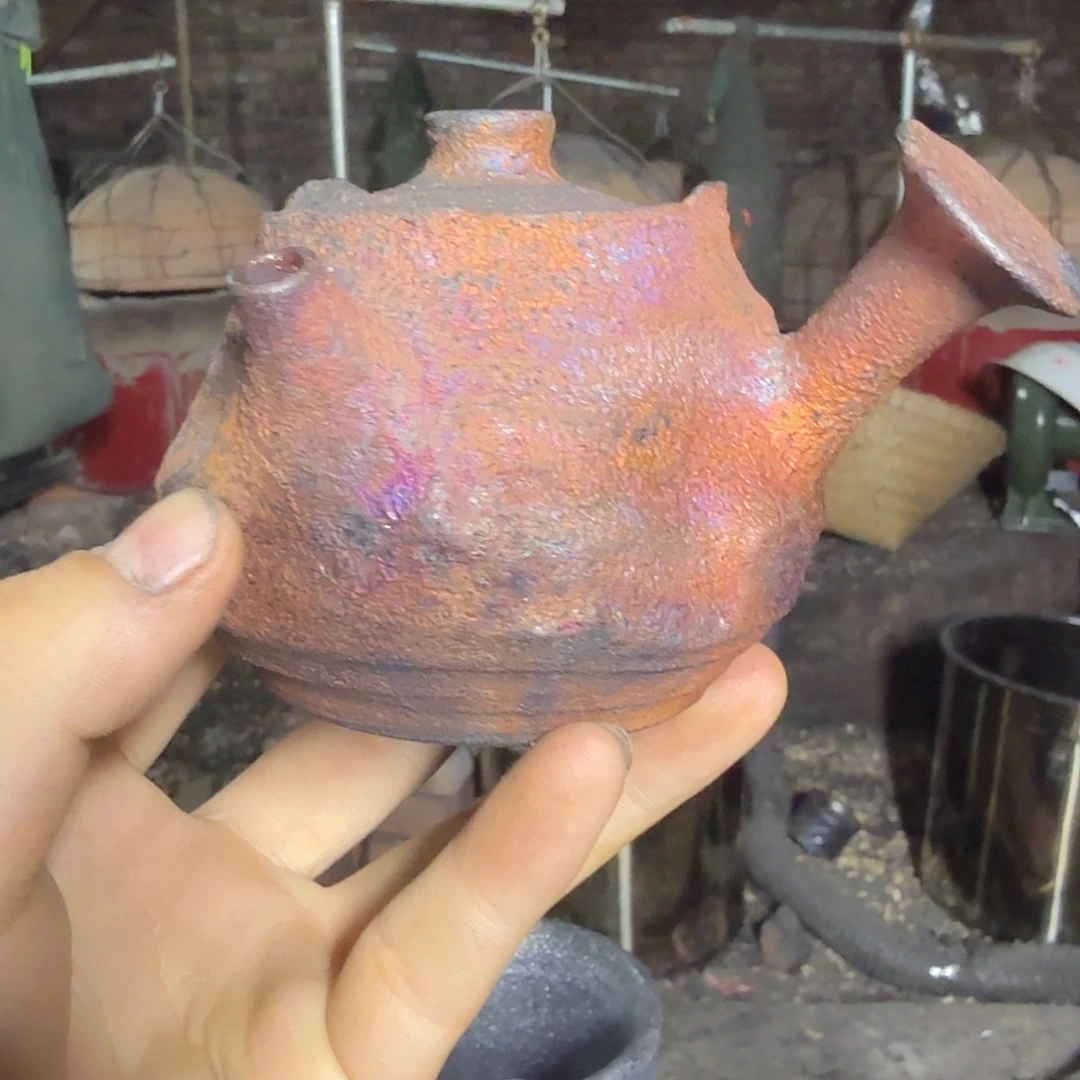 全手工制作高品侧把壶