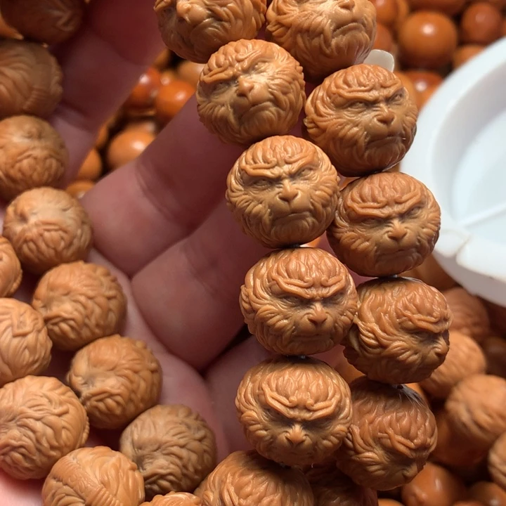 【闪购商品】猴头核桃手串农***A悟空