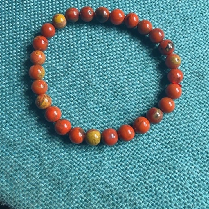 南红玛瑙未镶嵌手链