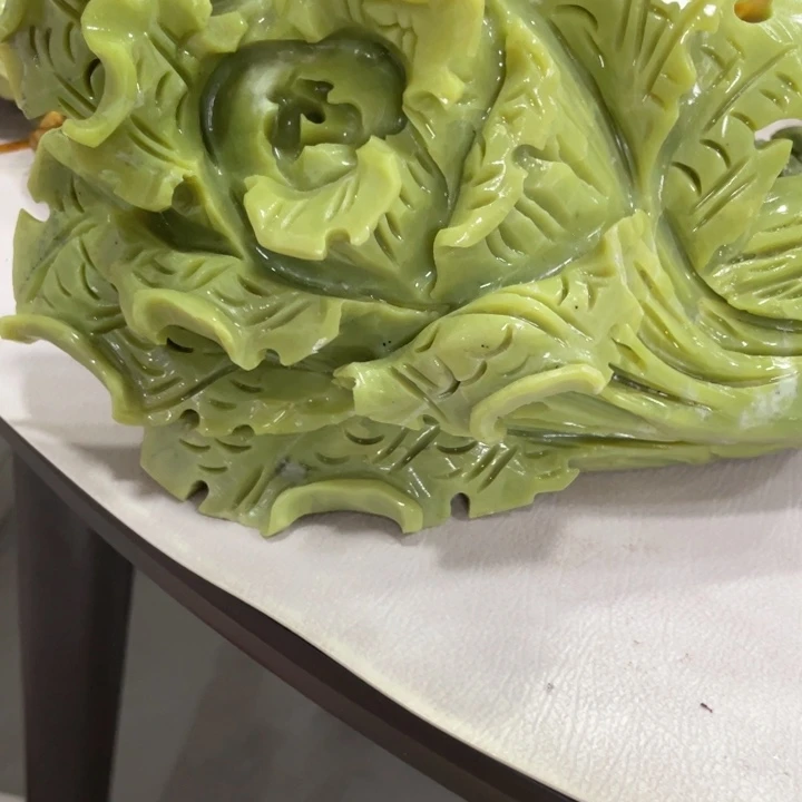 别***公合金蛇纹石玉珠宝奇石