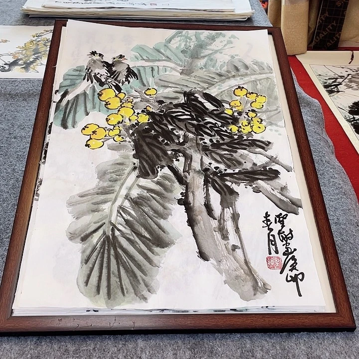 国画张圣敏先生纯手绘作品