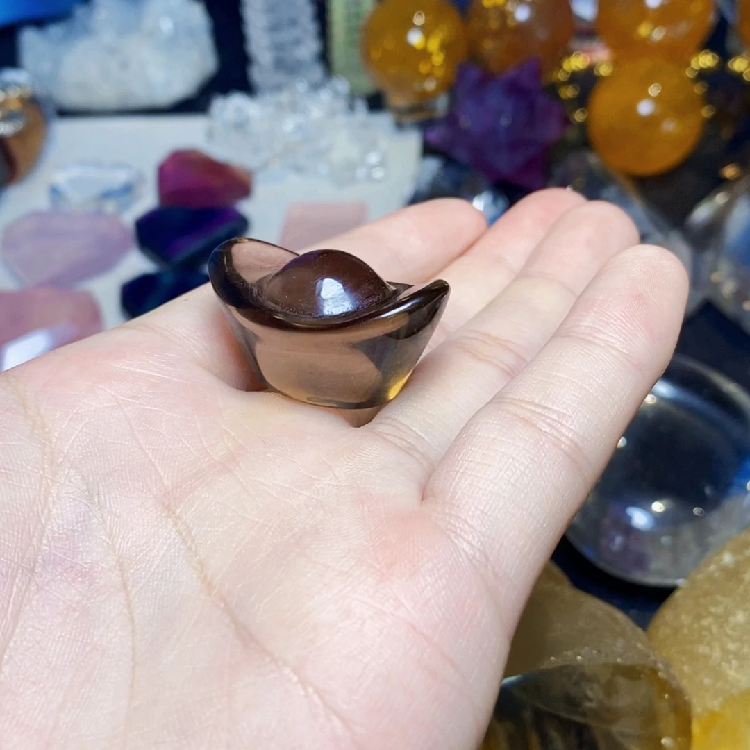 破***蝶未镶嵌珠宝半成品水晶