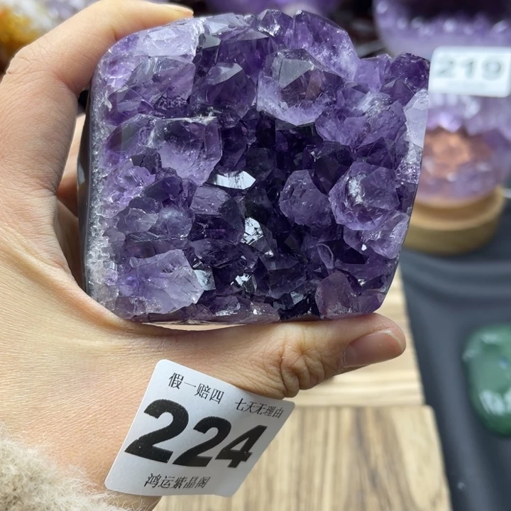 未镶嵌大型摆件（非配饰）紫晶