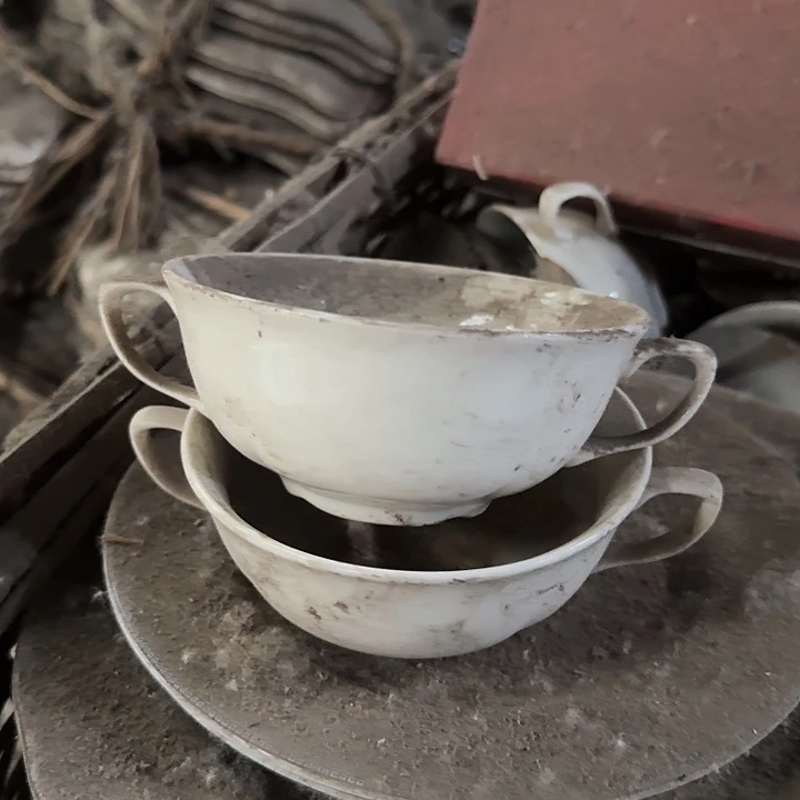 维基伍德双耳汤杯两个