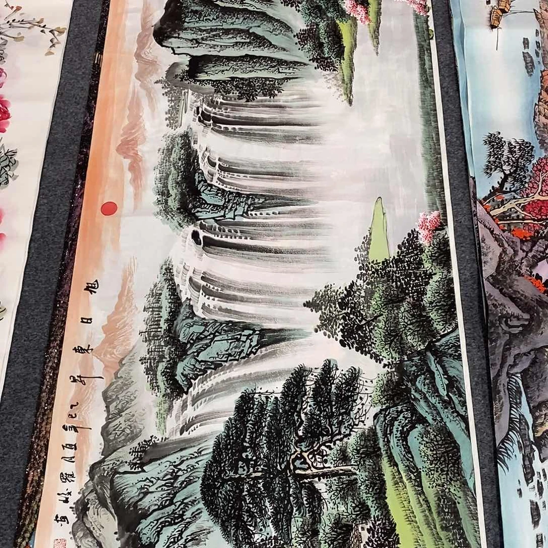 国画画画真的画画画画
