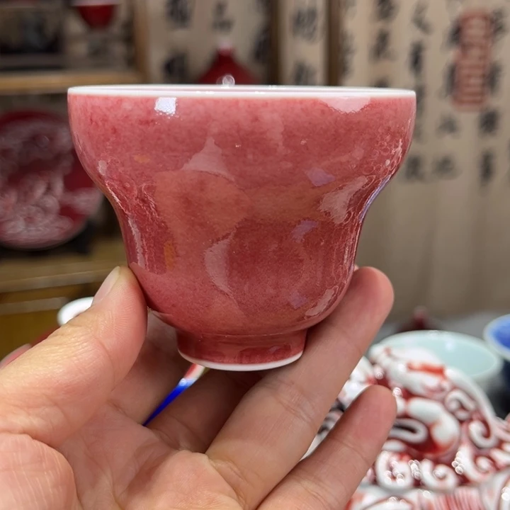 景德镇陶瓷豇豆红