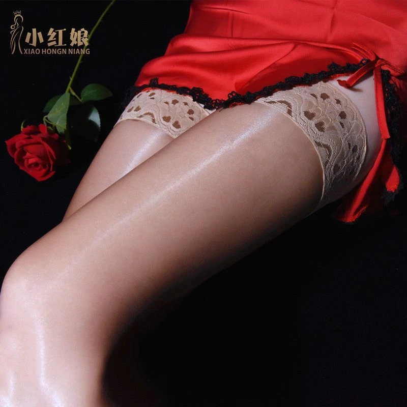【甜甜姬茉】透明无痕红娘1D过膝油光丝滑丝袜极光小超薄长筒袜隐