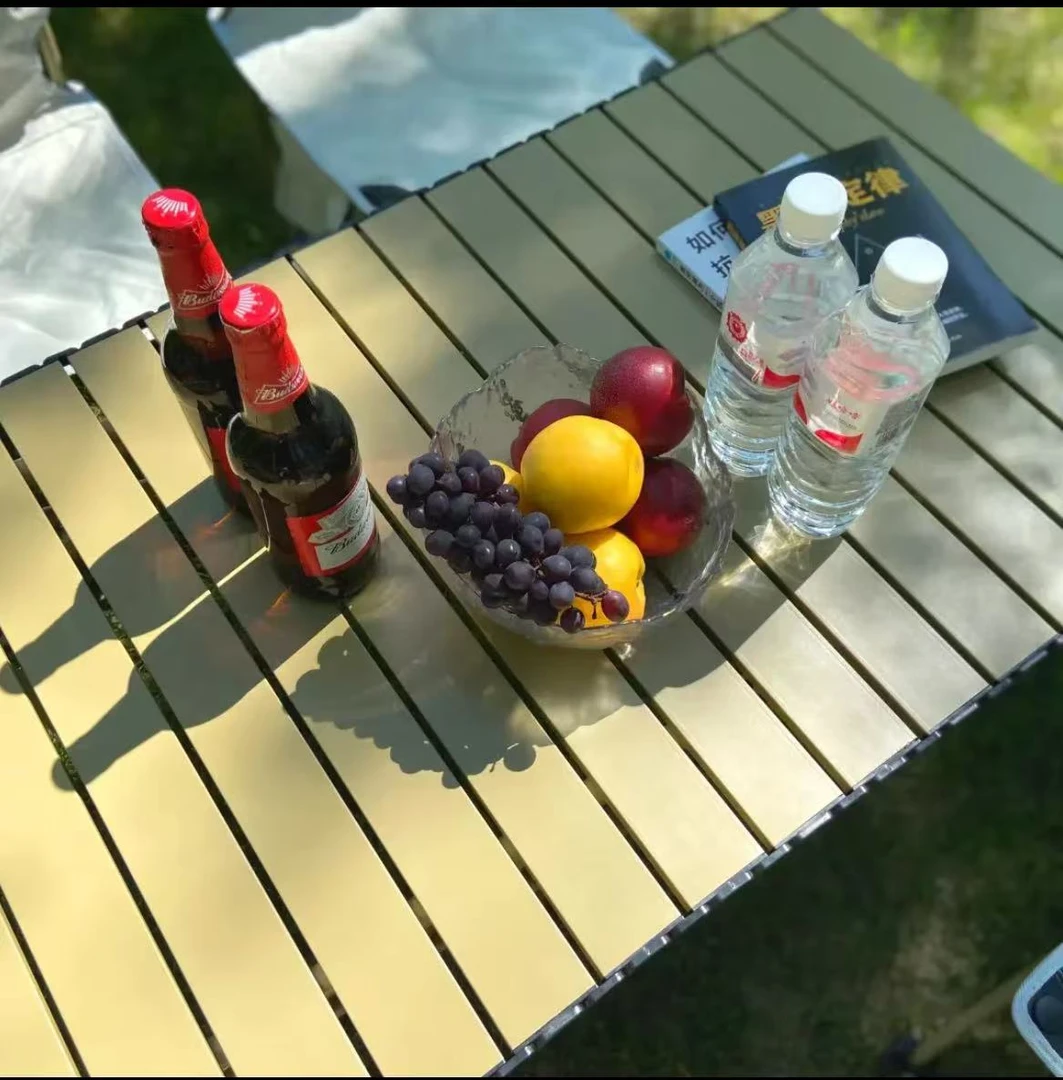 户外折叠桌椅套装便携式烧烤露营桌椅野餐必备装备夜市摆摊蛋卷桌