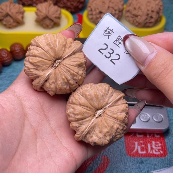把件文玩核桃南瓜墩46.232