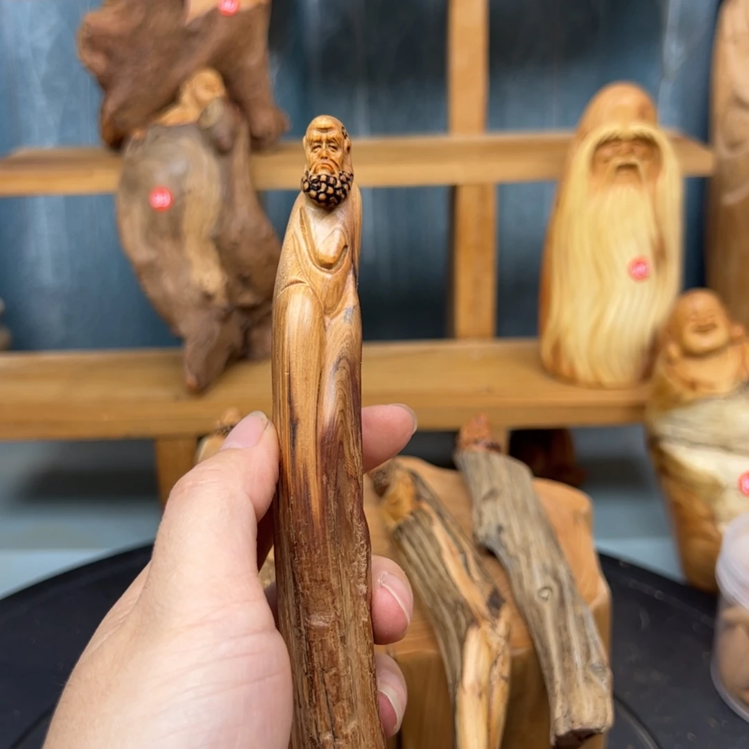 木大**C崖柏木摆件手把件