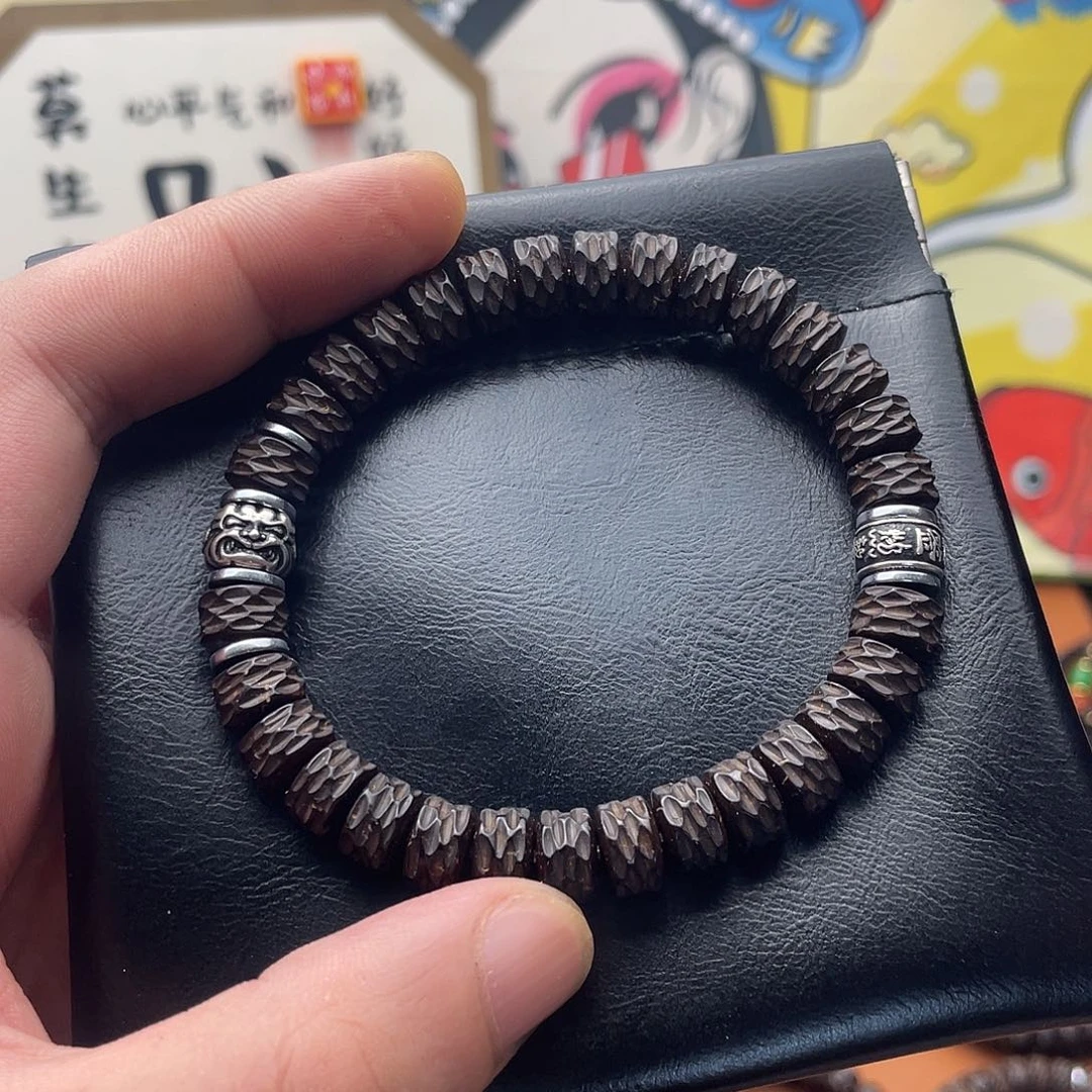 椰蒂手串9逆鳞吞金兽上上签