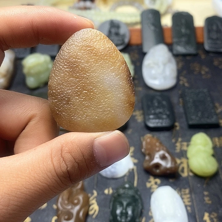 和田玉（糖玉）未镶嵌珠宝半成品