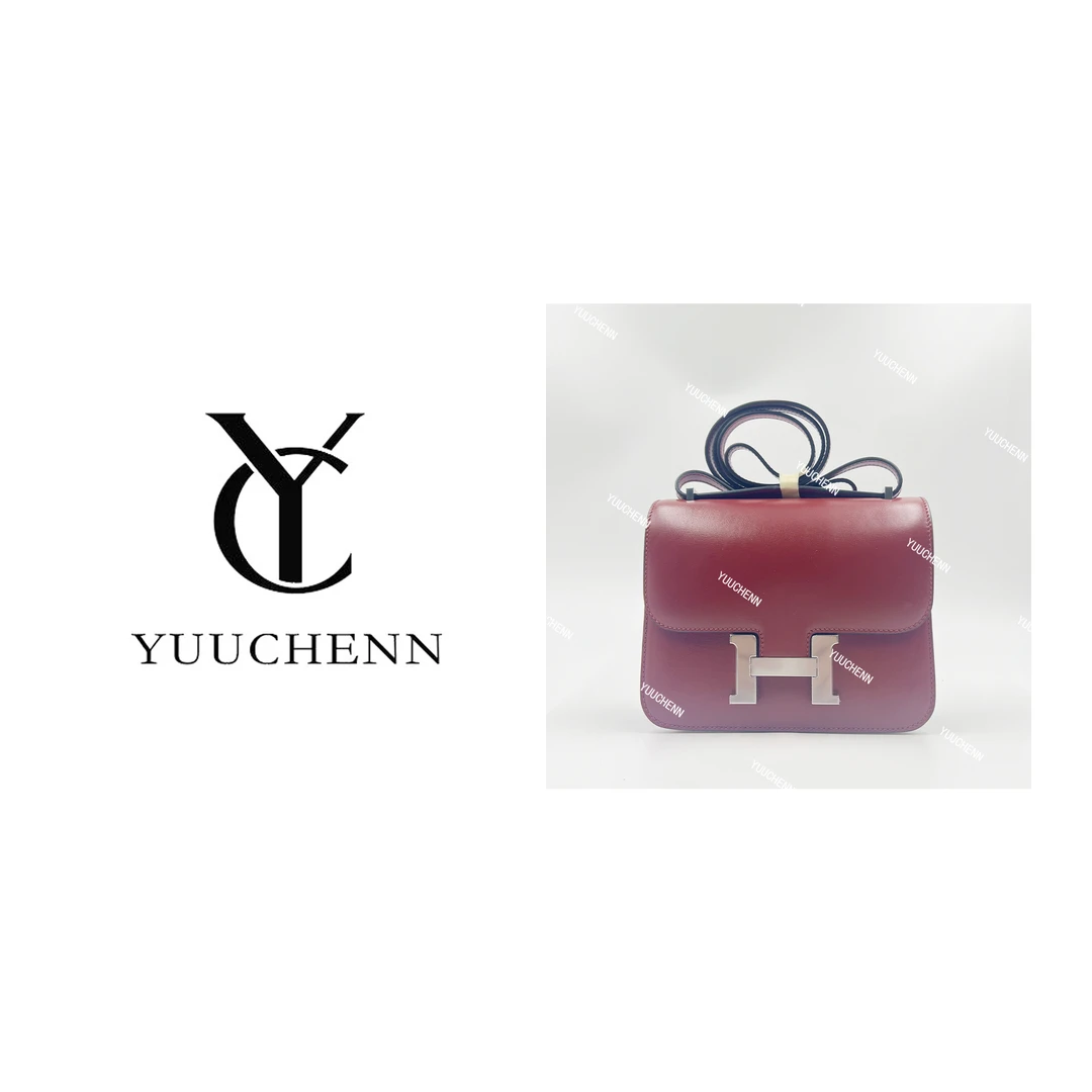 YUUCHENN【手工定制】19cm原创设计高定真皮包 HH2995