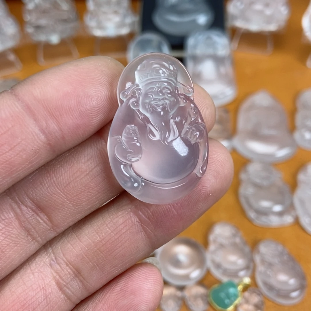 石英质玉吊坠未镶嵌勇****