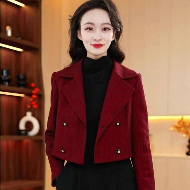 新春气质修身轻奢百搭休闲收腰显瘦时尚套装M-4XL